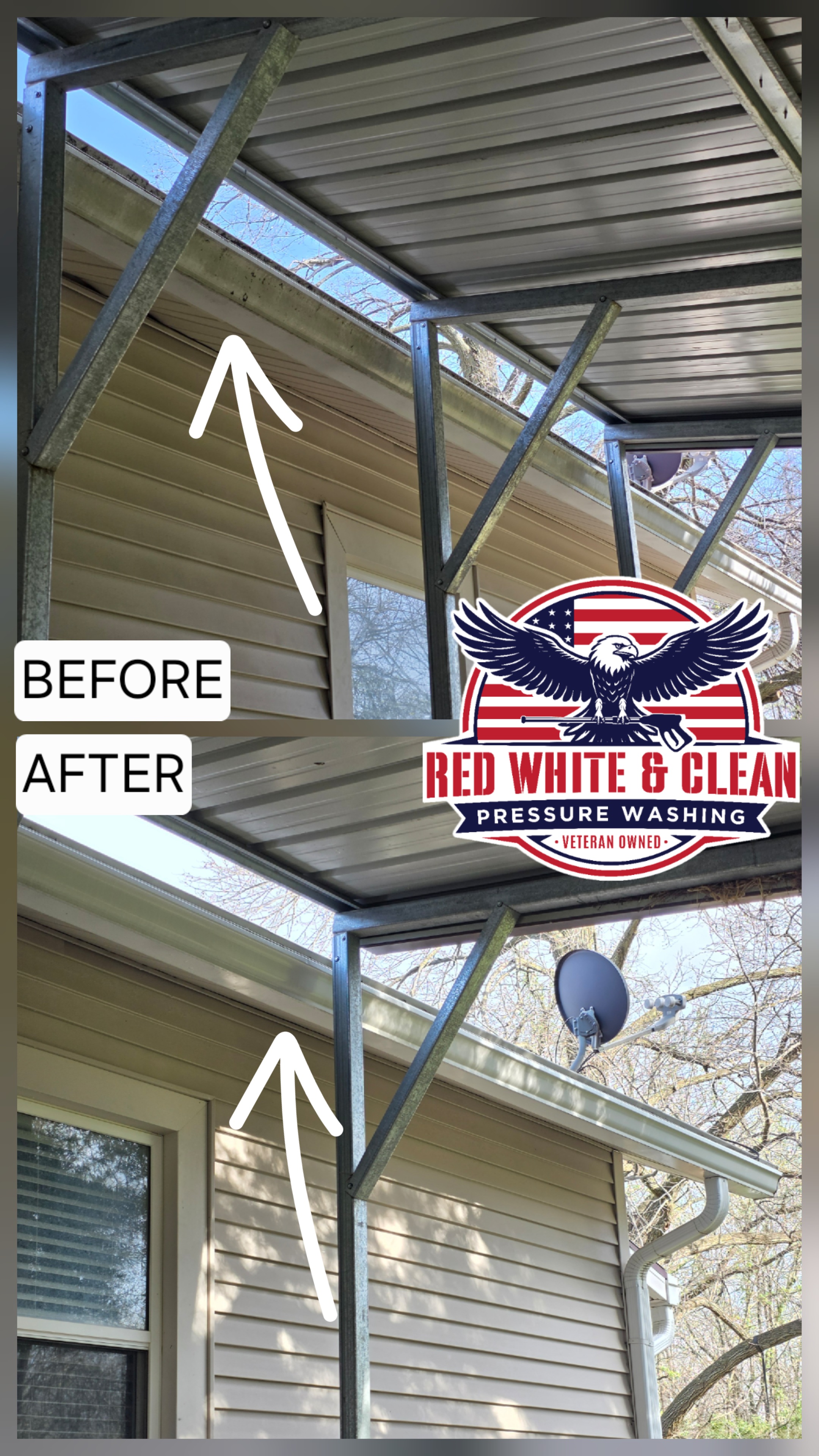 Gutter whitening Kansas City