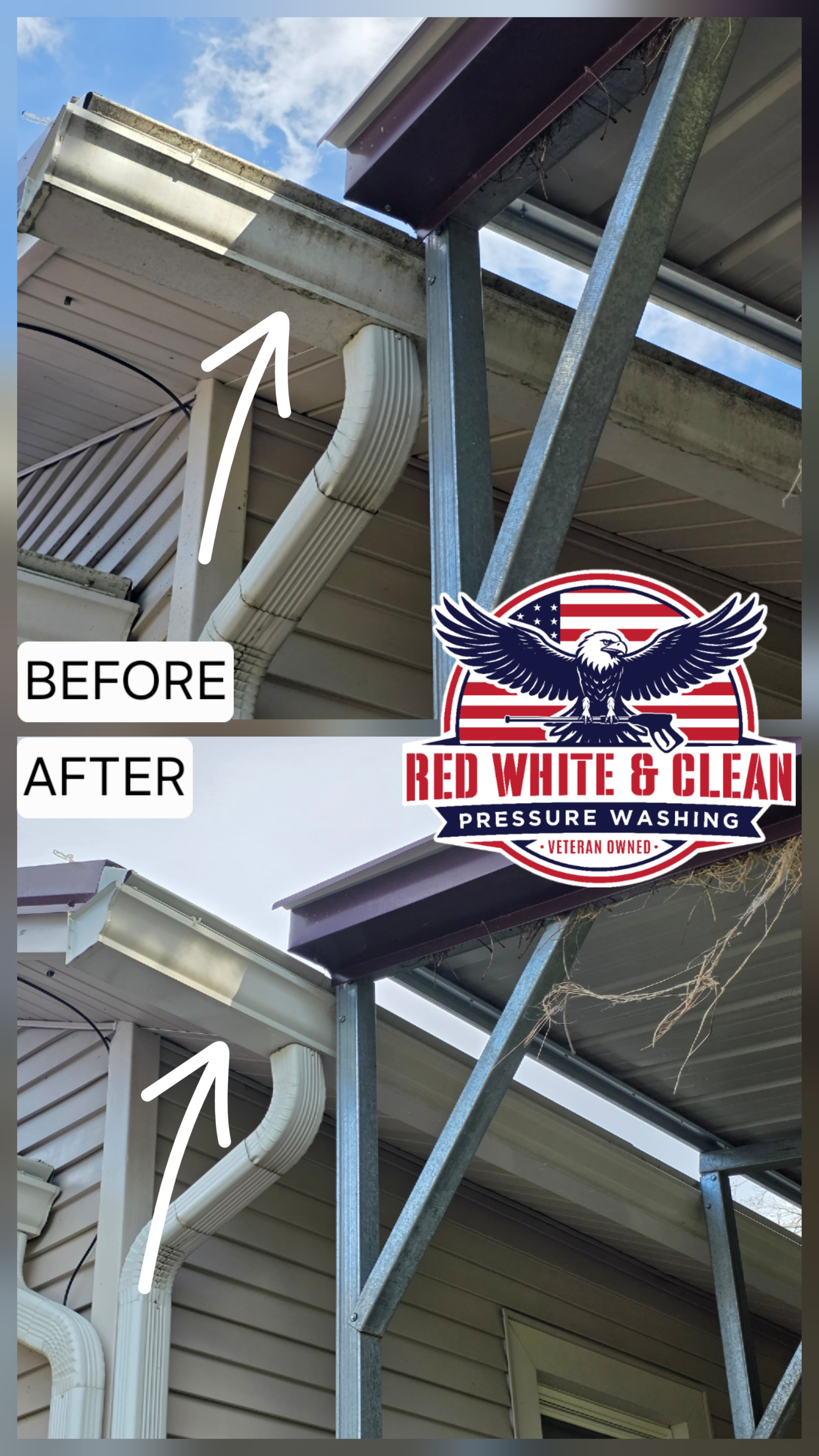 Gutter whitening Kansas City
